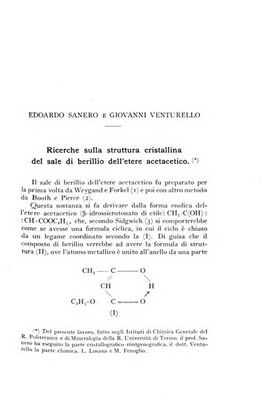 Periodico di Mineralogia