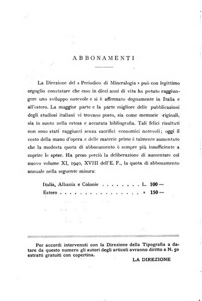 Periodico di Mineralogia