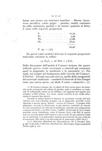 Periodico di Mineralogia