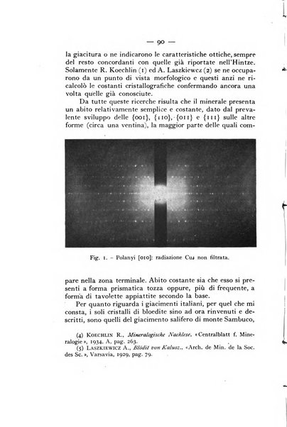 Periodico di Mineralogia