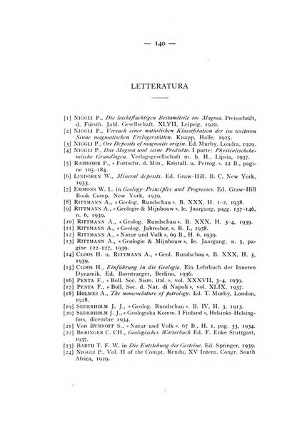 Periodico di Mineralogia