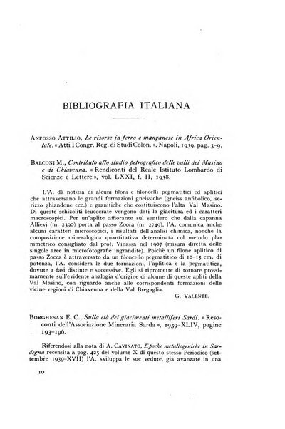 Periodico di Mineralogia