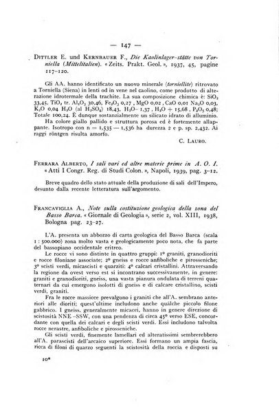 Periodico di Mineralogia