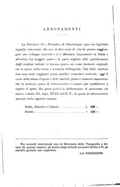 Periodico di Mineralogia