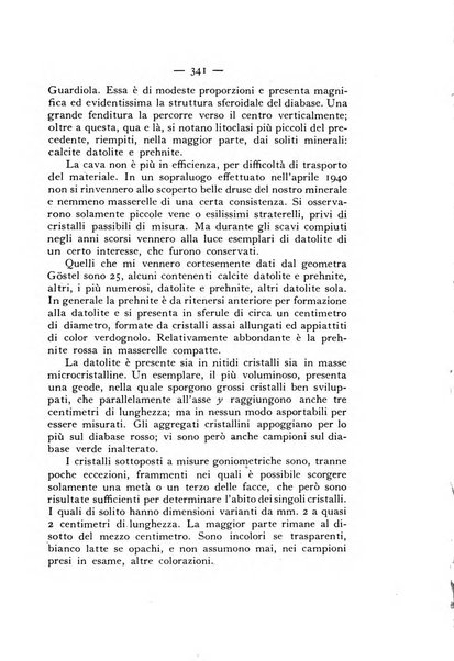 Periodico di Mineralogia