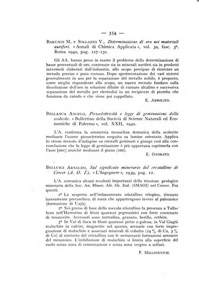 Periodico di Mineralogia