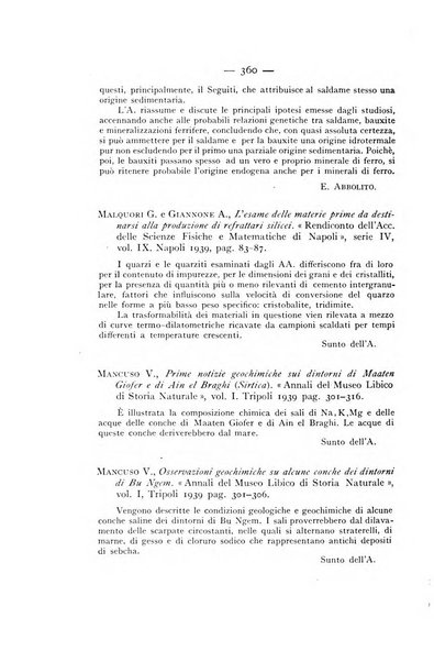 Periodico di Mineralogia