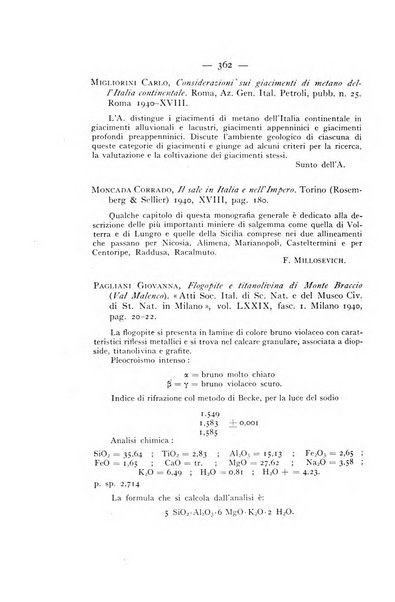 Periodico di Mineralogia