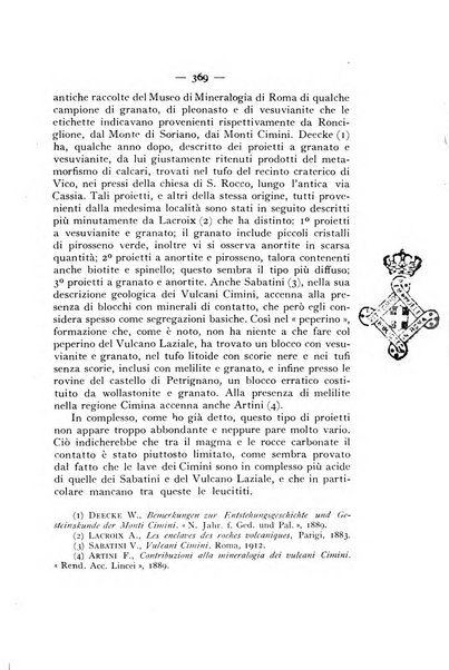 Periodico di Mineralogia