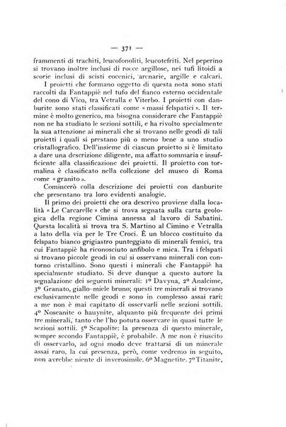 Periodico di Mineralogia