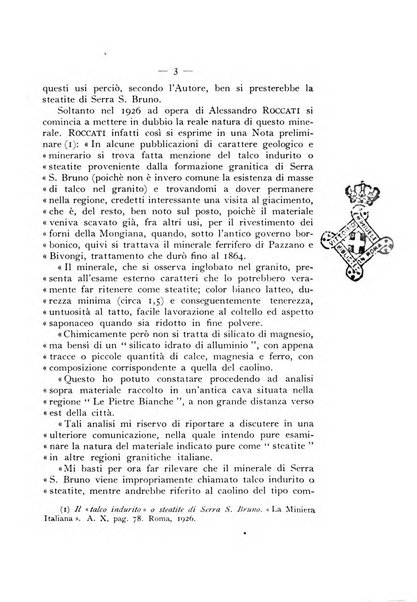 Periodico di Mineralogia