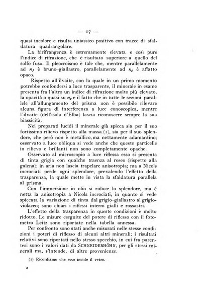 Periodico di Mineralogia