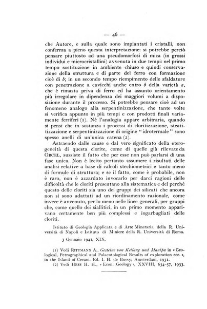 Periodico di Mineralogia