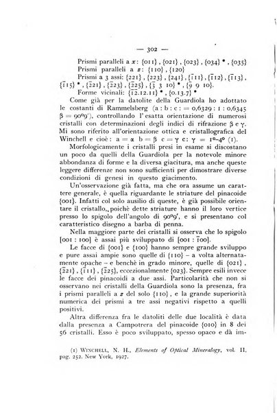 Periodico di Mineralogia