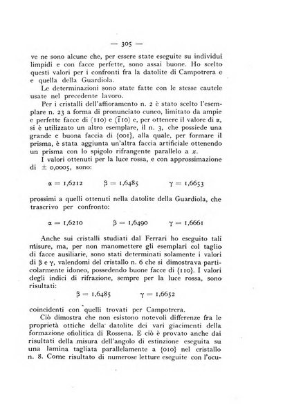 Periodico di Mineralogia