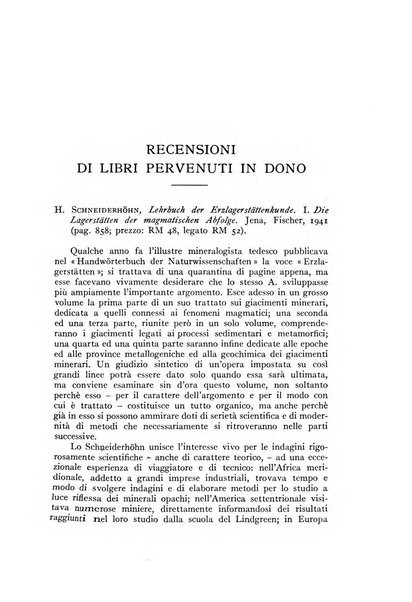 Periodico di Mineralogia