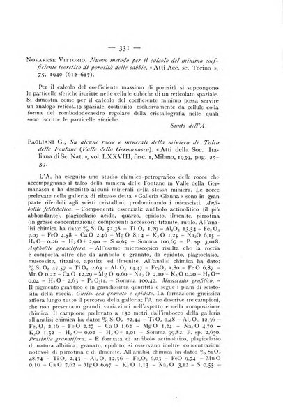 Periodico di Mineralogia