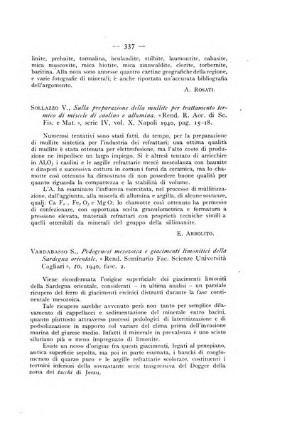 Periodico di Mineralogia