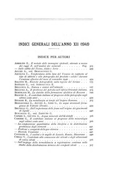 Periodico di Mineralogia