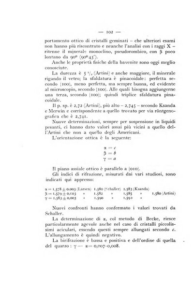 Periodico di Mineralogia