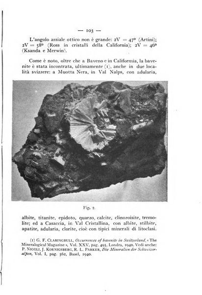 Periodico di Mineralogia