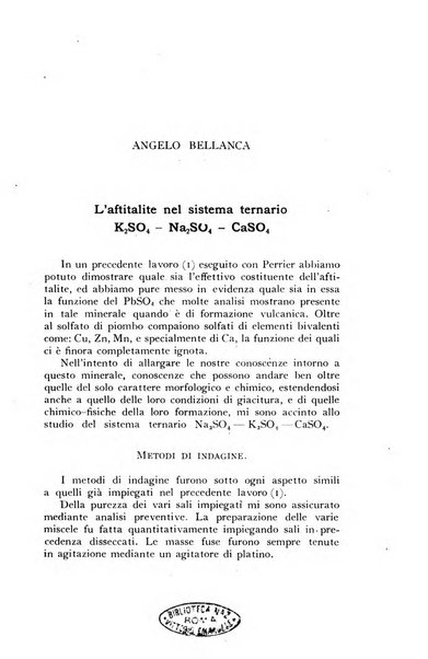 Periodico di Mineralogia