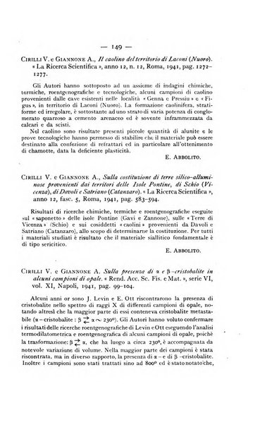 Periodico di Mineralogia