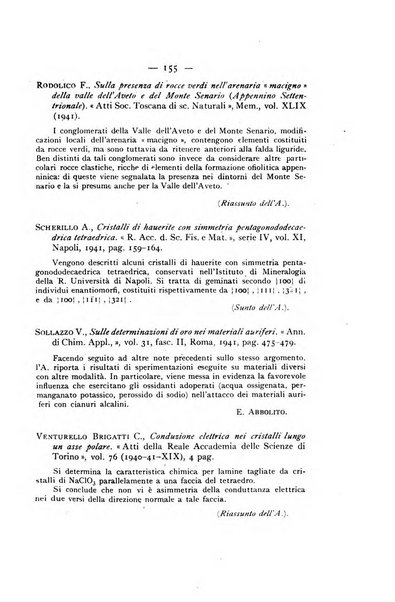 Periodico di Mineralogia