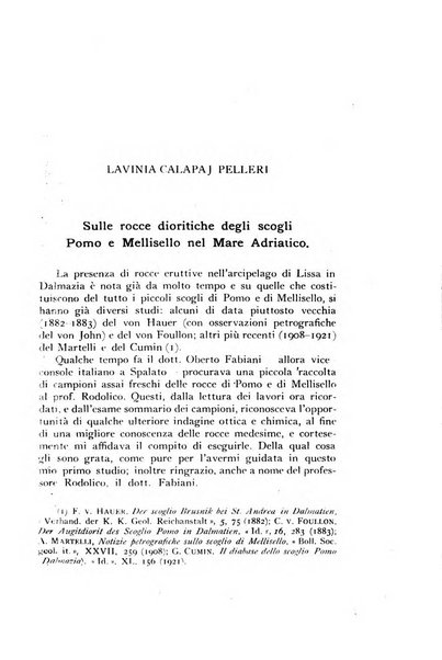 Periodico di Mineralogia