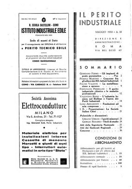 Il perito industriale rivista mensile