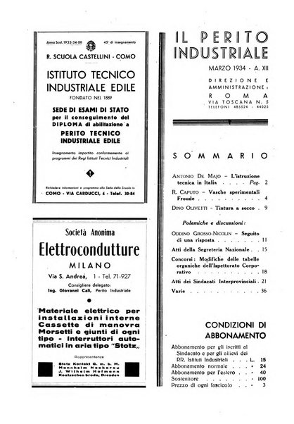 Il perito industriale rivista mensile