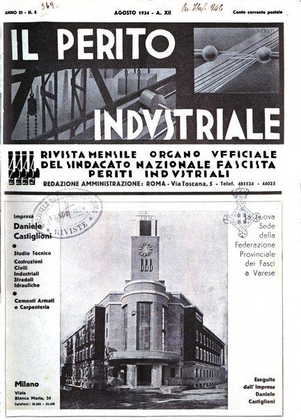 Il perito industriale rivista mensile