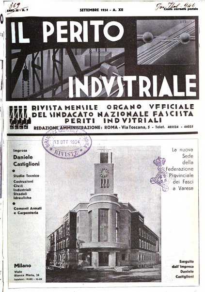 Il perito industriale rivista mensile