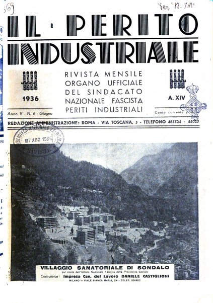 Il perito industriale rivista mensile