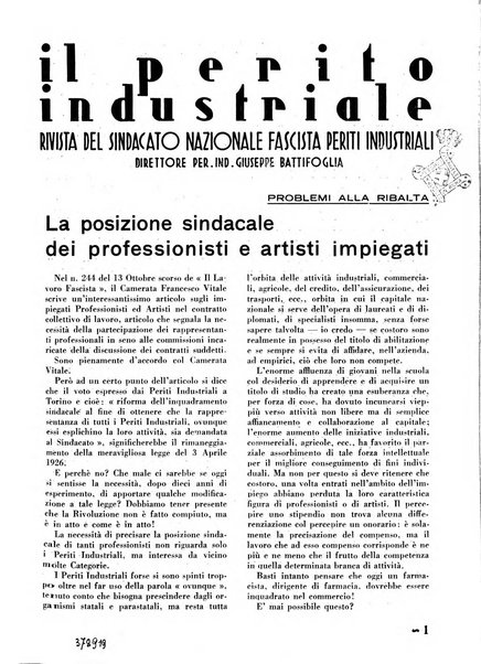 Il perito industriale rivista mensile