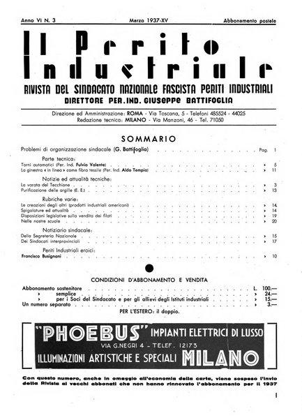 Il perito industriale rivista mensile