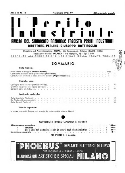 Il perito industriale rivista mensile