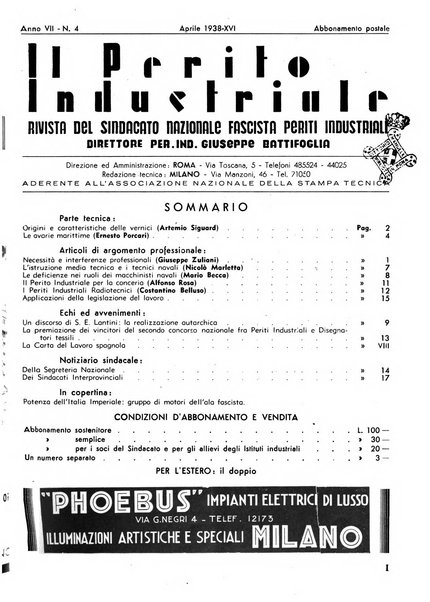 Il perito industriale rivista mensile