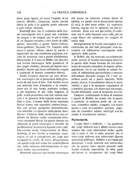 La pratica chirurgica e delle discipline affini Rivista bimensile