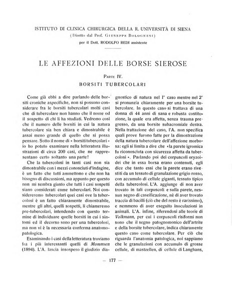 La pratica chirurgica e delle discipline affini Rivista bimensile