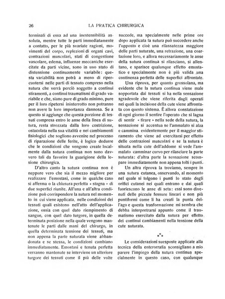 La pratica chirurgica e delle discipline affini Rivista bimensile