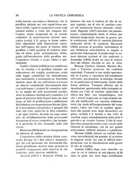 La pratica chirurgica e delle discipline affini Rivista bimensile