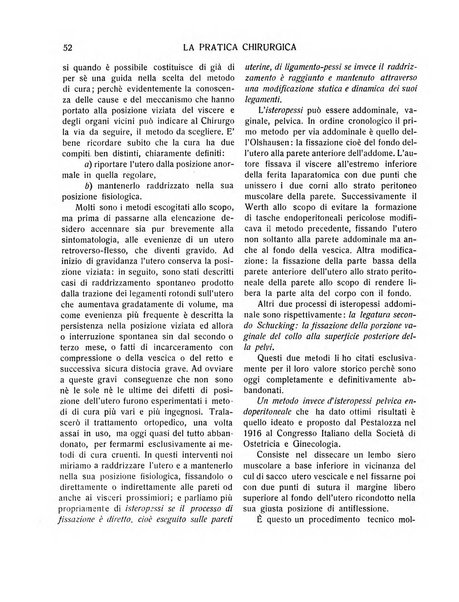 La pratica chirurgica e delle discipline affini Rivista bimensile