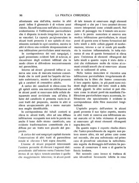 La pratica chirurgica e delle discipline affini Rivista bimensile