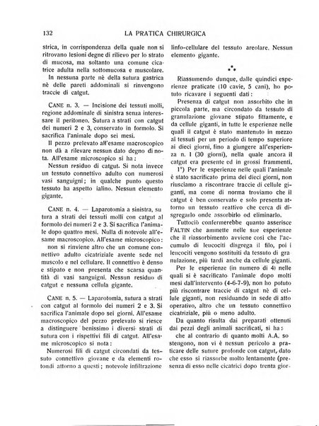 La pratica chirurgica e delle discipline affini Rivista bimensile