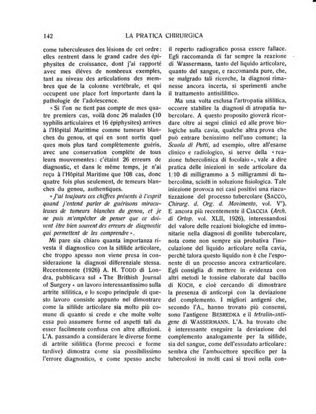 La pratica chirurgica e delle discipline affini Rivista bimensile