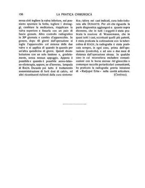 La pratica chirurgica e delle discipline affini Rivista bimensile