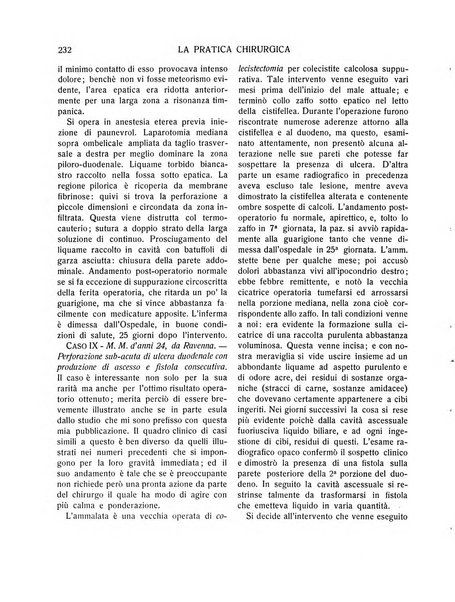 La pratica chirurgica e delle discipline affini Rivista bimensile