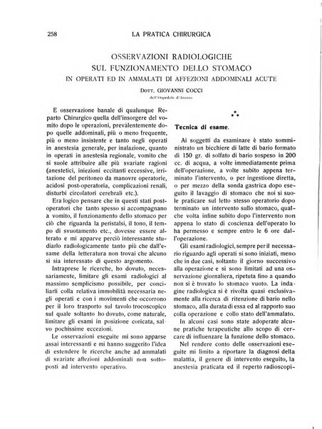 La pratica chirurgica e delle discipline affini Rivista bimensile