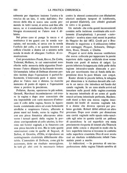 La pratica chirurgica e delle discipline affini Rivista bimensile